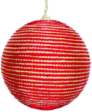 Striped Ball, 12cm