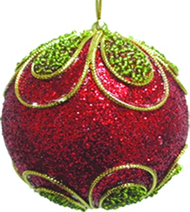 Beaded Ball, 7.5cm