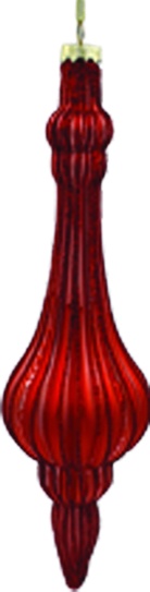 Matte Finial, 24cm