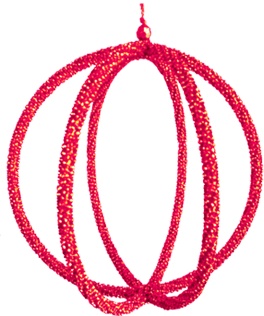 Wireframe Ball, 10cm