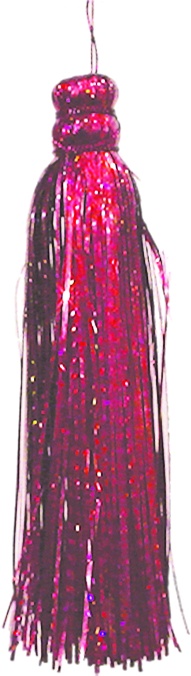 Mirror Lace Tassel, 12cm