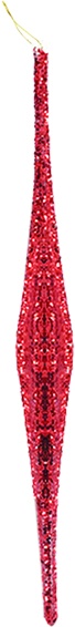 Slim Glass Teardrop, 30cm