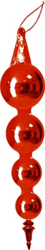 Shiny Finial, 14cm