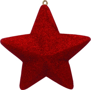 Glitter Star, 14cm