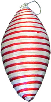 Striped Teardrop, 12cm