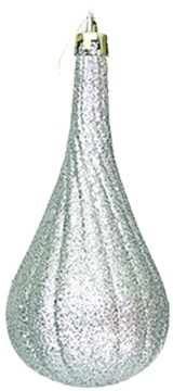 Glittered Teardrop, 12cm