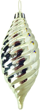 Shiny Ridged Over Drop, 12cm