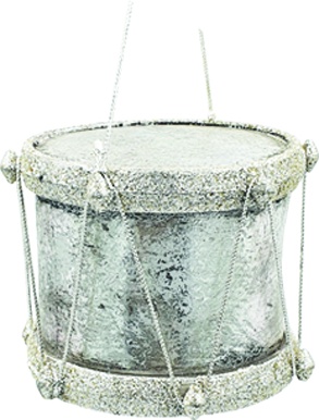 Drum Ornament, 9cm