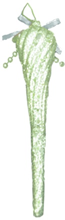 Glittered Icicle, 17cm