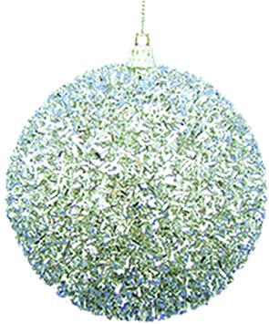 Tinsel Ball, 12cm