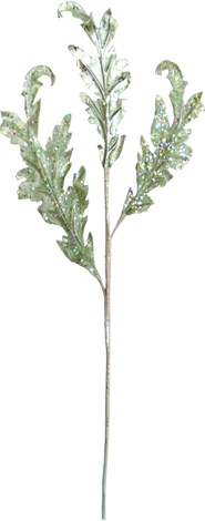 Luxury Frosted Acanthus Pick, 71cm