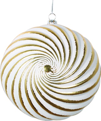 Shiny Double Whirlpool Ball, 12cm