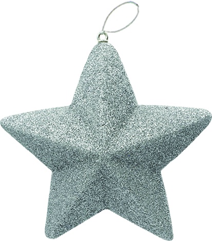 Glitter Star, 14cm