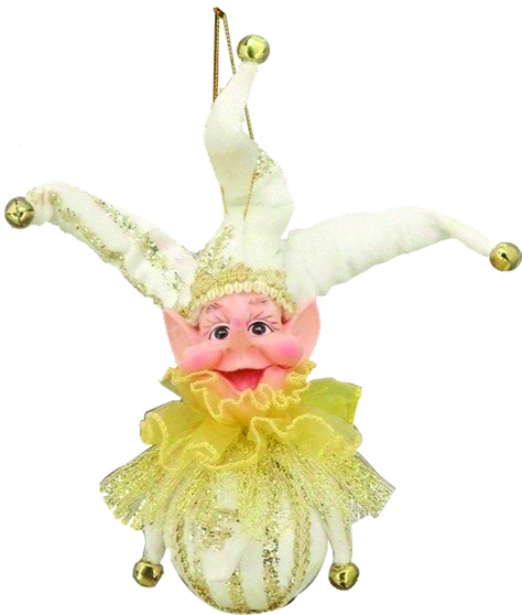 Hanging Elf Head, 30cm