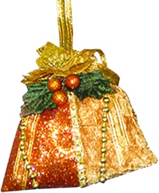 Ornamental Gift Bag, 10cm