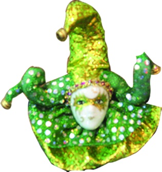 Jester Face, 12cm
