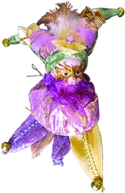 Jester Ornament, 15cm