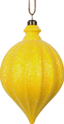 Glittered Teardrop, 15cm