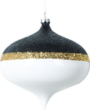 Glittered Onion Gold Band, 10cm