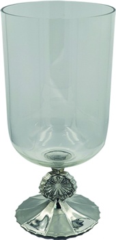 Glass Vase, 35cm