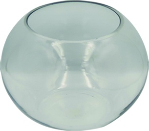 Glass Bowl, 20cm