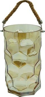 Glass Vase, 25cm
