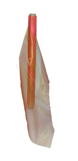 Glittered Organza Fabric Roll, 10m