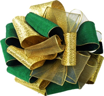 Pull Bow Ribbon Mesh Rosette, 15m