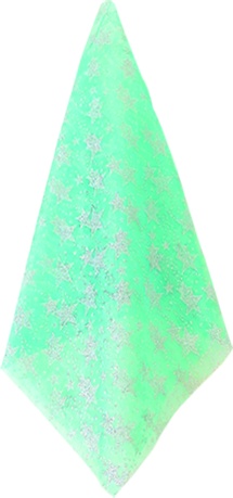 Star-Printed Organza Fabric Roll Small Scatter, 9.1m