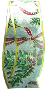 Holly And Berry Ribbon, 2.7m