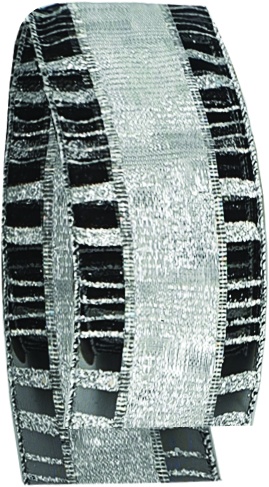 Glittered Satin Ribbon, 9m