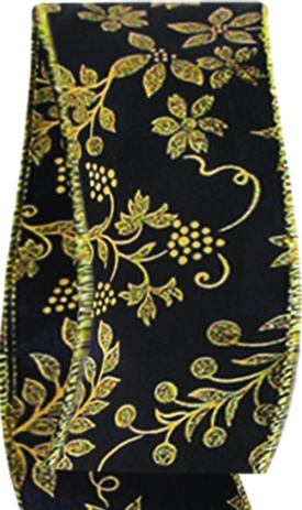 Patterned Satin Ribbon, 9.1m