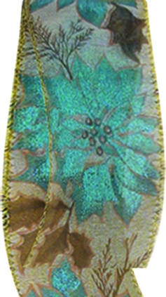 Organza Wired Ribbon, 9.1m