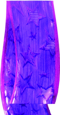 Star Sheer Hemmed Ribbon, 9.1m