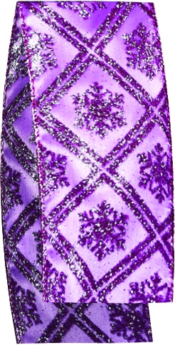 Satin Ribbon Tonal Snowflake, 9.1m
