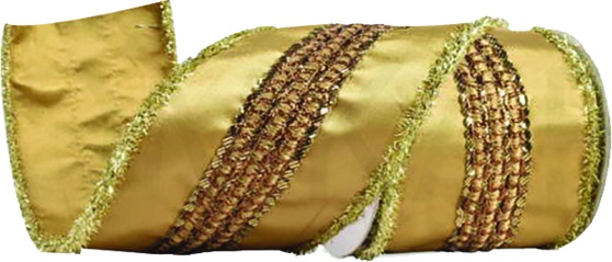 Fabric Ribbon, Double Braid Band, 4.5m