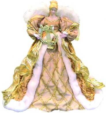 Angel Harp Trimmed, 40cm