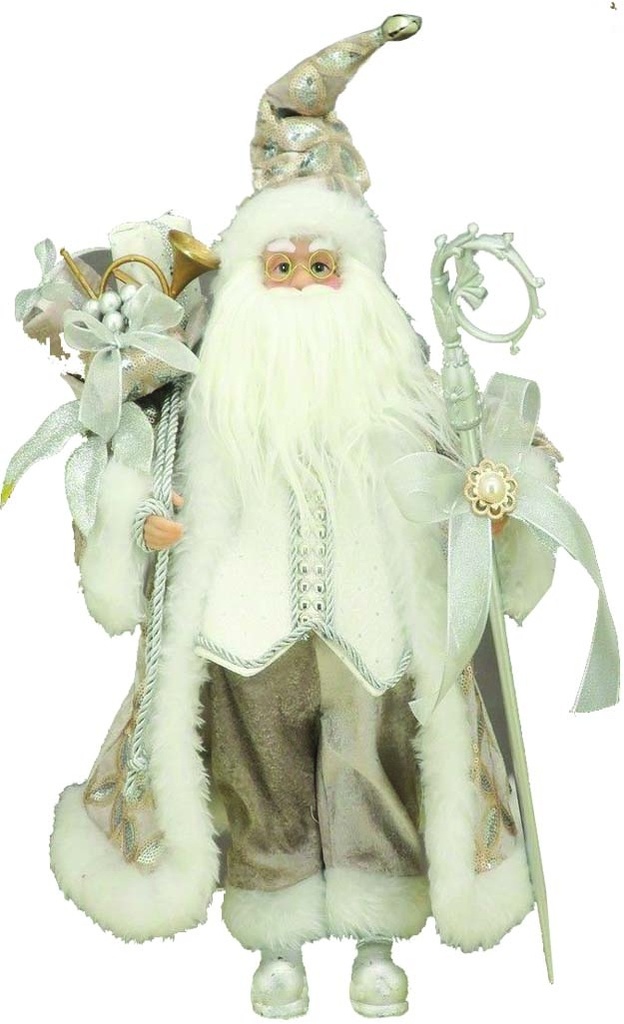 Standing Santa Ring Staff, 90cm