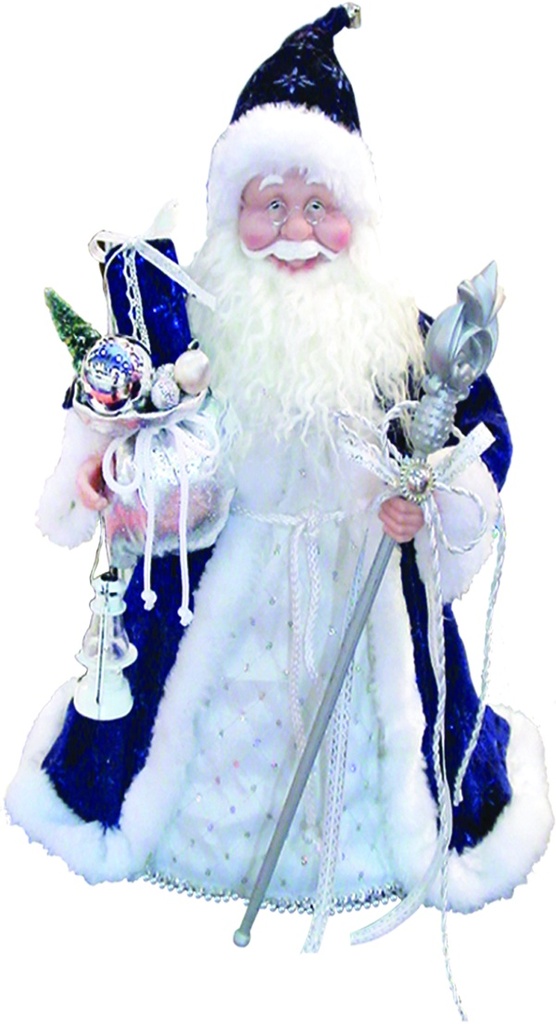Standing Santa Quilted Robe, 90cm