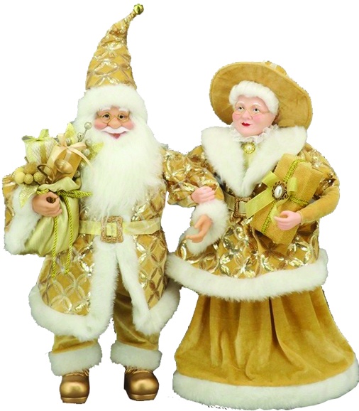 Mr. And Mrs. Santa Cameo Hat, 90cm