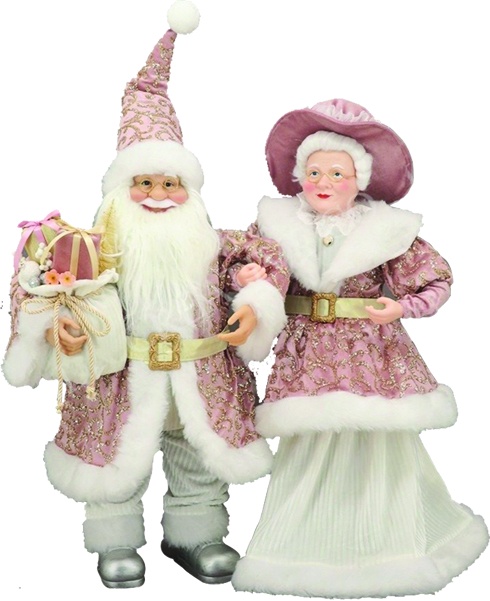 Mr. And Mrs. Santa Pleated Skirt, 90cm