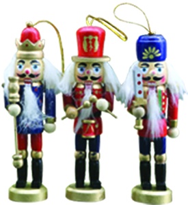 Hanging Nutcrackers, 13cm
