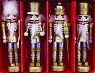 Mini Nutcrackers, 12.5cm