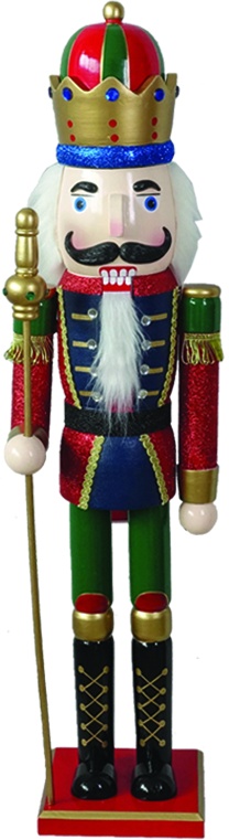 Nutcracker King Segmented Crown, 80cm