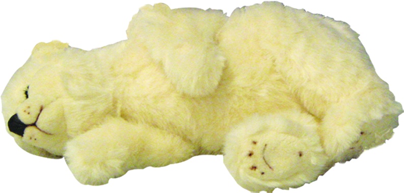 Animatronic Sleeping Baby Polar Bear, 70cm