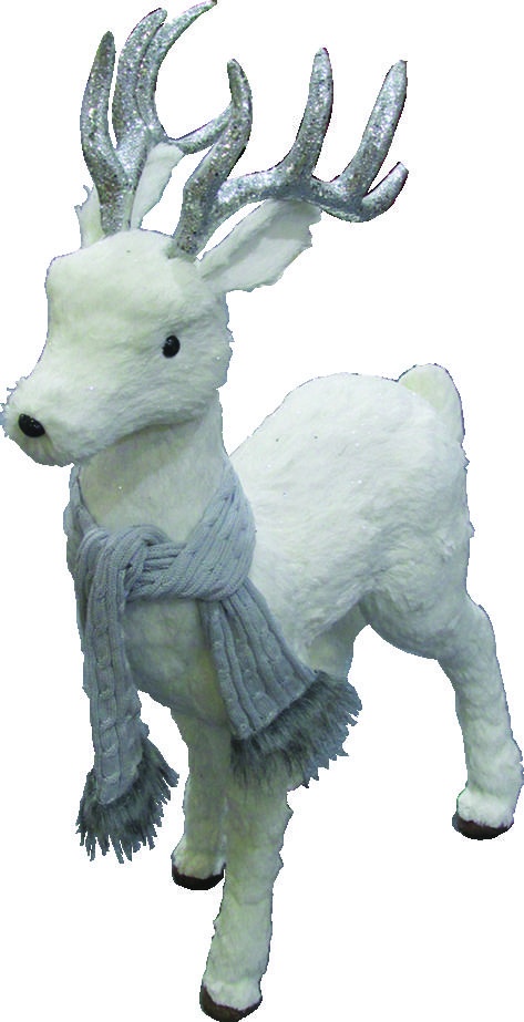 Deer With Scarf, 38cm