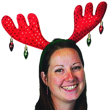 Christmas Antlers Headband