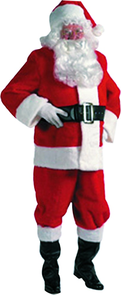 Plush Santa Outfit