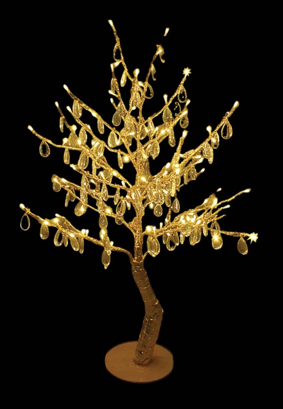 Illuminated Crystal Tree, 1m