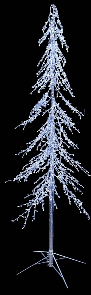 Illuminated Christmas Tree, 2.8m